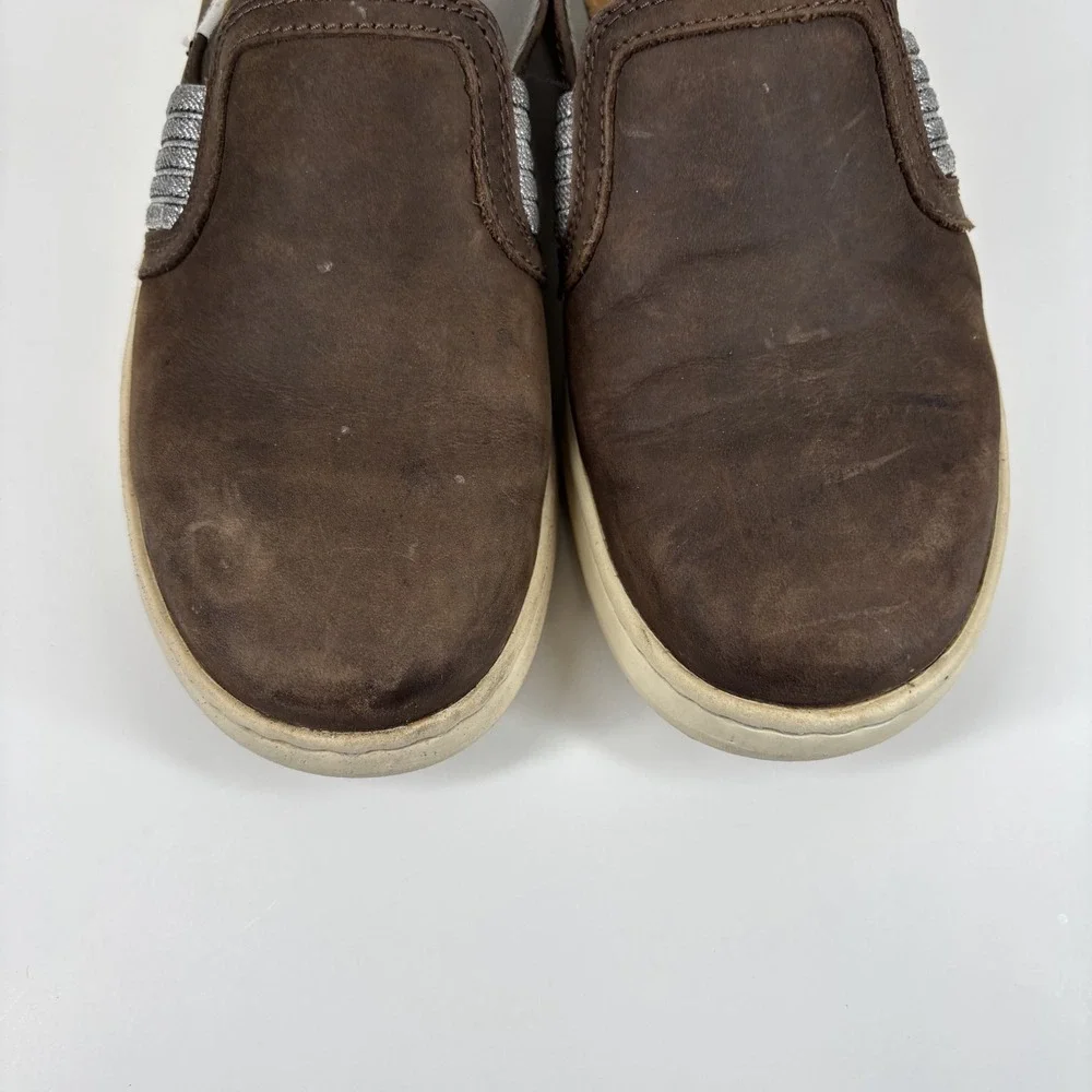 Ariat Ryder Cruiser Women's US 9B Palm/Brown Leather Comfort Slip-On Loafer Shoe